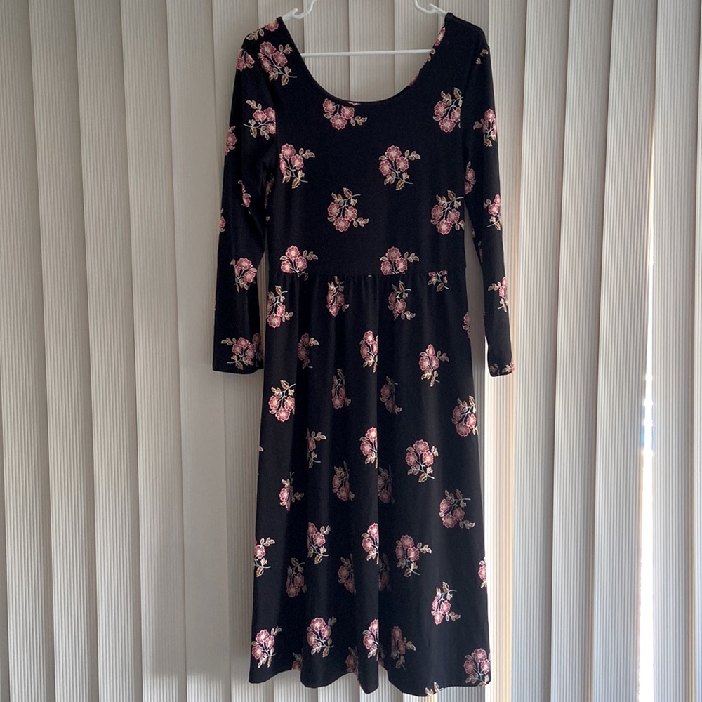 Old Navy Scoop Neck Midi Dress M